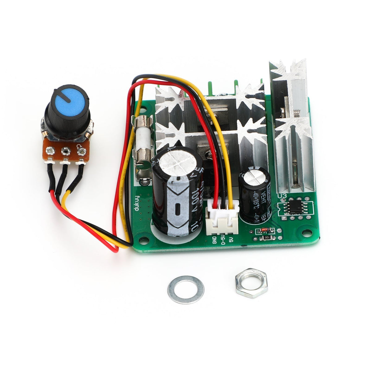 DC 6V-90V 15A PWM Motor Stepless Variable Speed Control Switch Governor