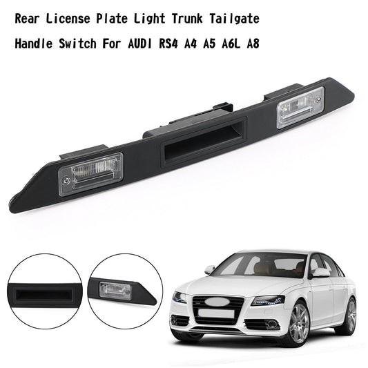AUDI A3 A4 A6 Q7Rear License Plate Light Trunk Tailgate Handle Switch