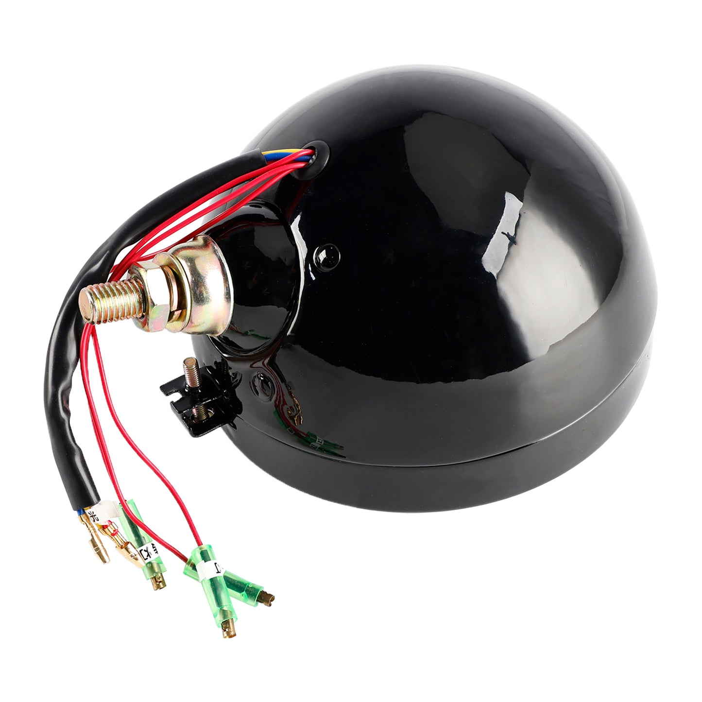 Racer Bobber Chopper DC 12V Multifunctional Beam Headlight Fog Lamp Custom