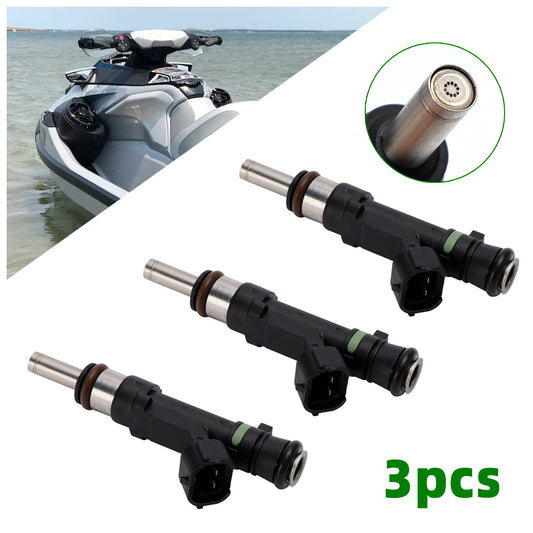 3PCS 0280158383 Fuel Injectors 420874000 For Sea Doo BRP GTX 300 RXT-X RXP-X