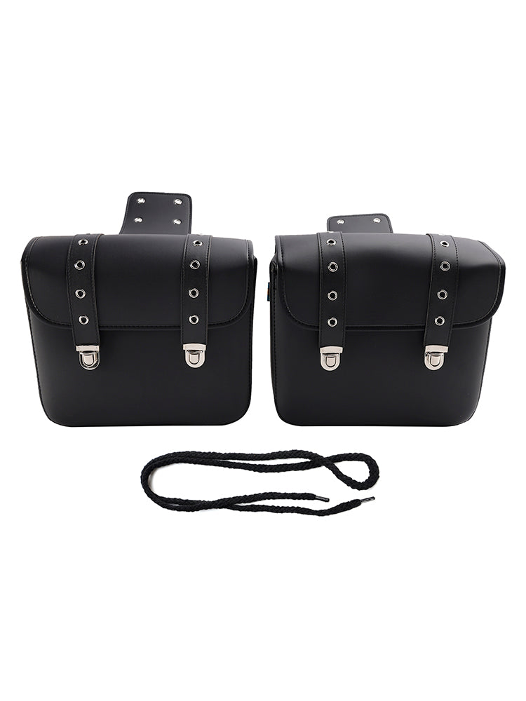 Tail Bag Side Saddlebag Tail Bag Luggage Pouch Storage Black 20L For Motorbike