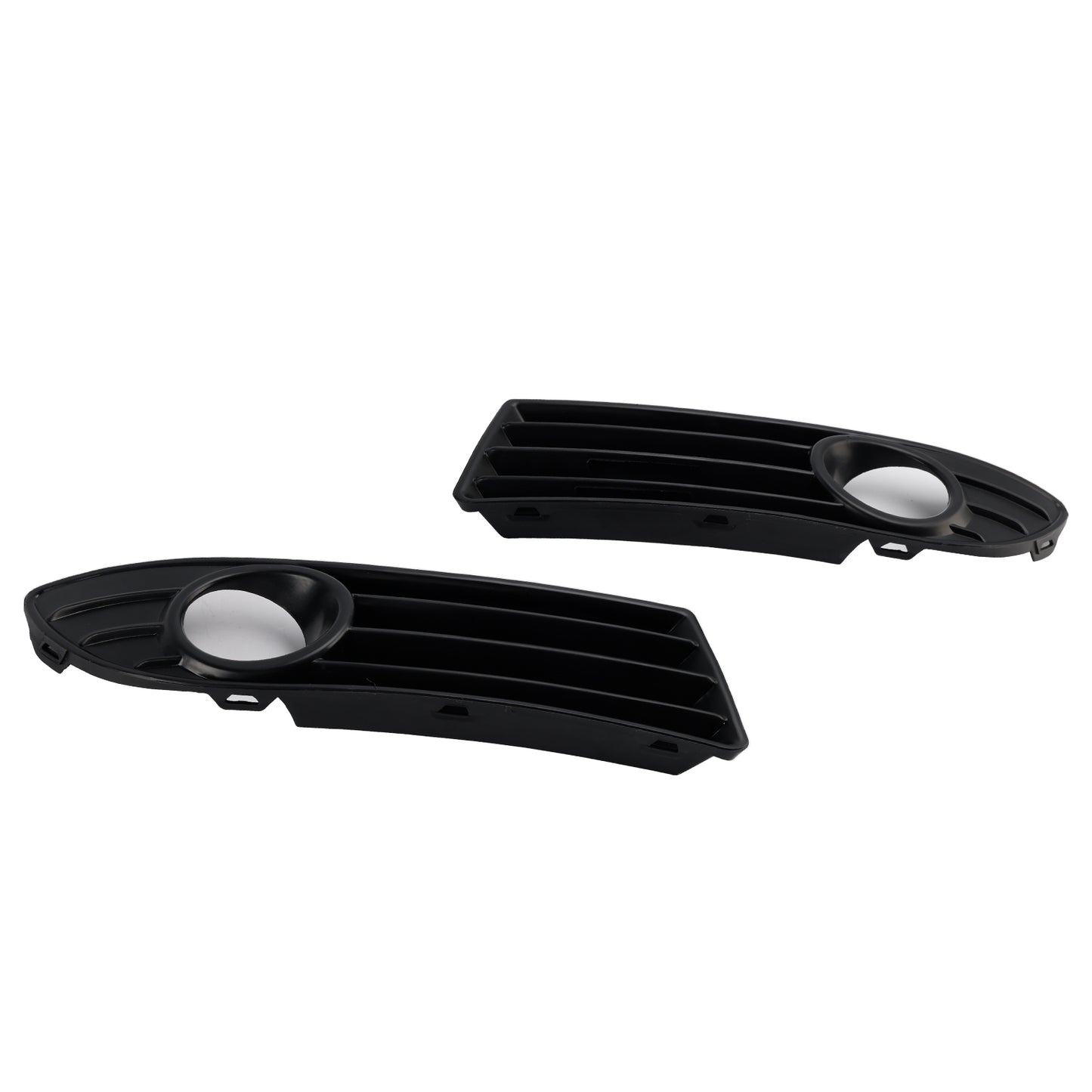 2PCS Fog Light Cover Grille Grill Fit VW Polo 9N3 GTI 2005-2009