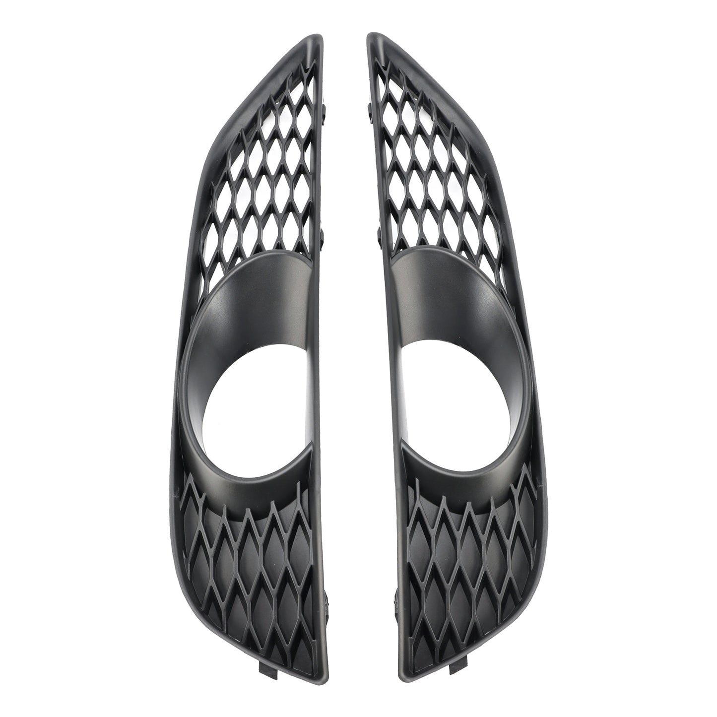2PCS Front Bumper Fog Light Grill Lamp Cover Fit Audi Q7 Sportback 2010-2015