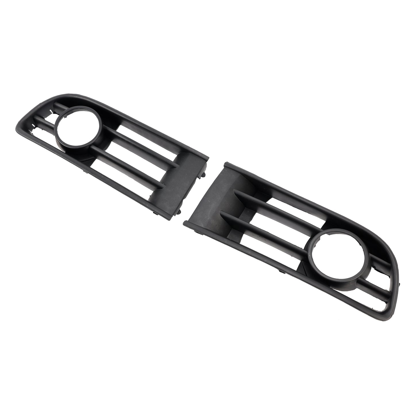 2PCS Front Lower Fog Light Cover Grille Grill Fit VW Polo 2002-2005