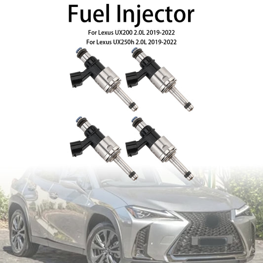 4PCS Fuel Injector 23250-24010 Fit Lexus UX200 UX250h Fit Corolla 2019-2022