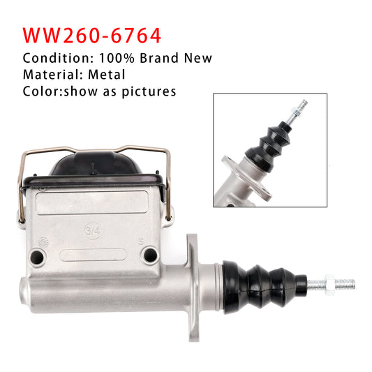 Aluminum Master Cylinder 3/4" Bore 260-6764