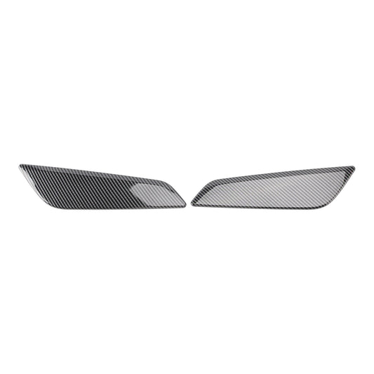 Carbon Fiber Style Fender Side Air Vent Trims For BMW 5 Series G30 2017+