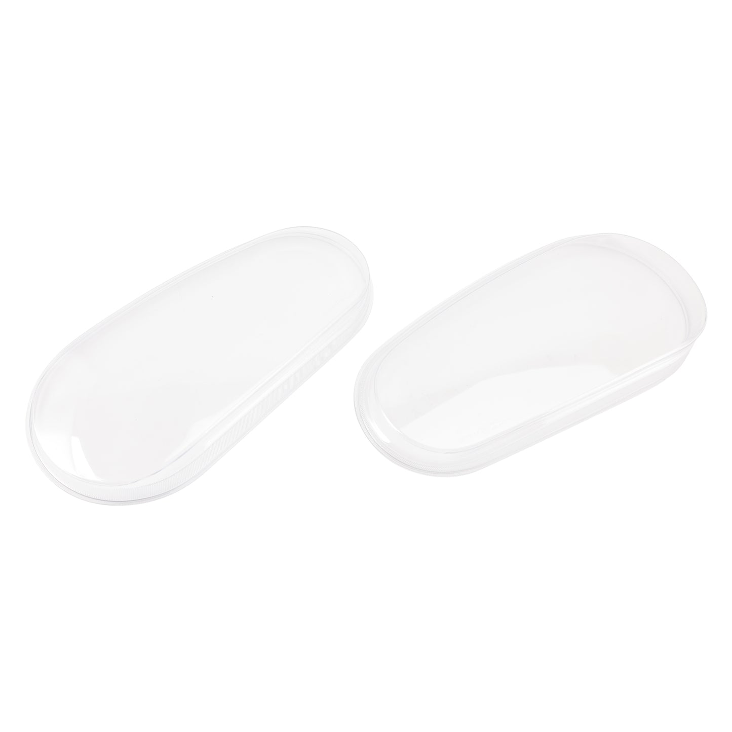 Left+Right Headlight Lens Shell Cover Lampshade For VW MK4 Golf/GTI/R32 1999-2005
