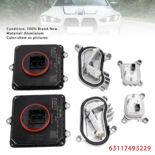 Adaptive LED Headlight Control Module 63117493229 For BMW M3 M4 F80 F82 F83 LCI 2018-2020