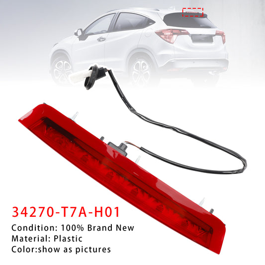 3RD Brake Light High Mount Stop Signal For Honda HR-V HRV VEZEL Acura 2014-2022 Red