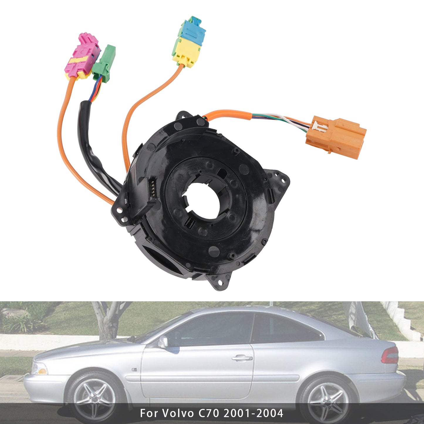 VOLVO S60 S80 V70 XC70 XC90 2001-2004 Clock Spring 8622186