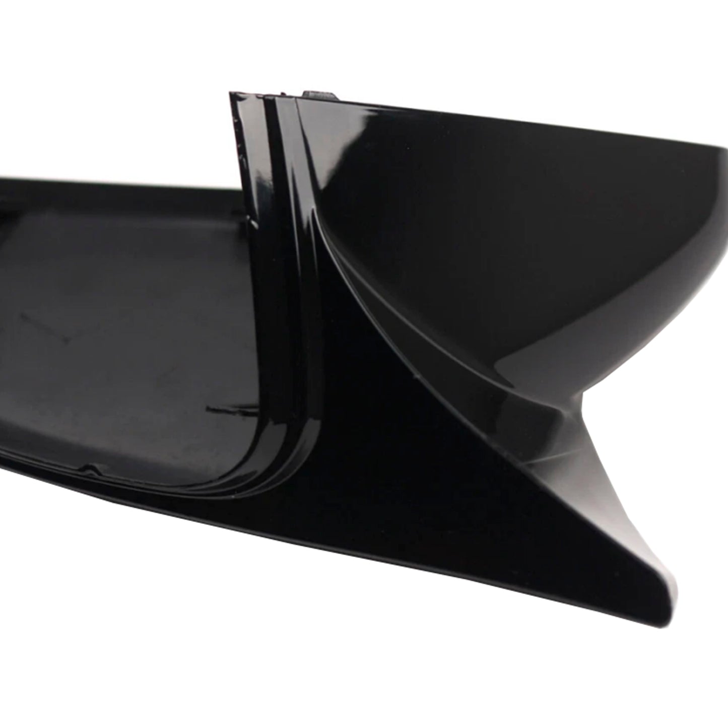 VW Golf MK7 2015-2019 2pcs Gloss Black Door Wing Mirror Cover Caps Casing