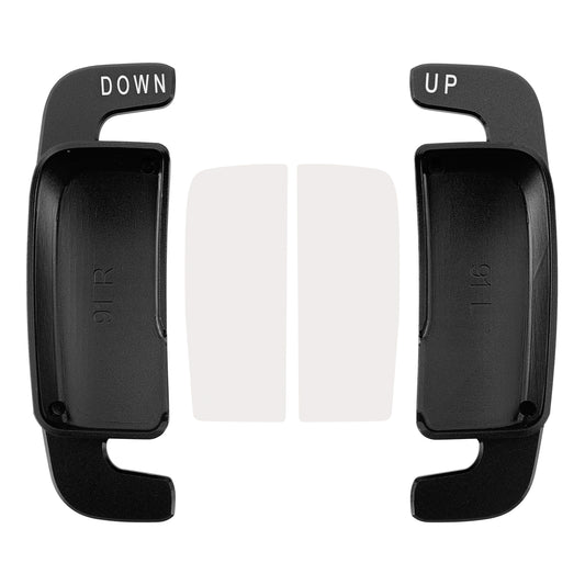 Aluminium Black Steering Wheel Paddle Shifter Extension For Benz A C GLE 2022+