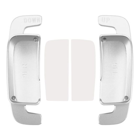 Aluminium Silver Steering Wheel Paddle Shifter Extension For Benz A C GLE 2022+