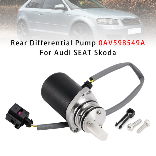 Audi SEAT Skoda Rear Differential Pump 0AV598549A
