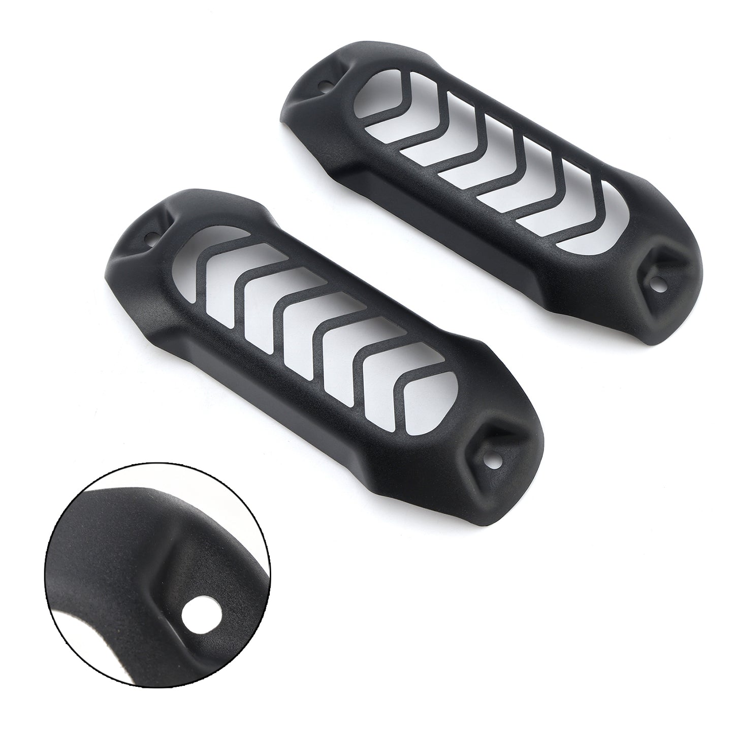 BMW R1300GS ADV 24-25 Spotlight Grille Universal Protector Guard Black