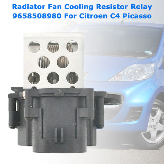 Citroen C4 Picasso Radiator Fan Cooling Resistor Relay 9658508980
