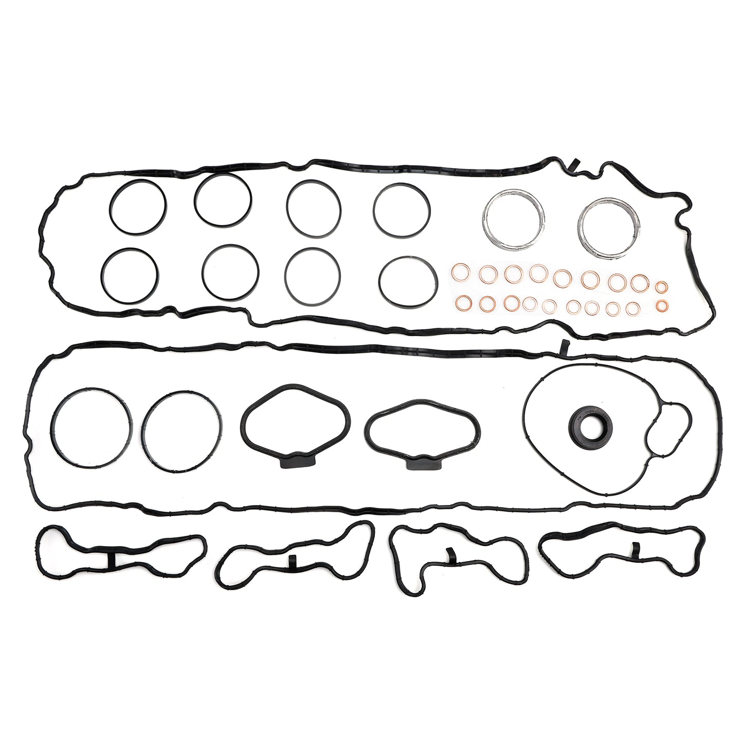 2014-2018 F85 / S63R BMW X5 M 11127614700 11127614701 Engine Overhaul Rebuild Seals Gaskets Kit F85 F86 4.4T V8 S63R