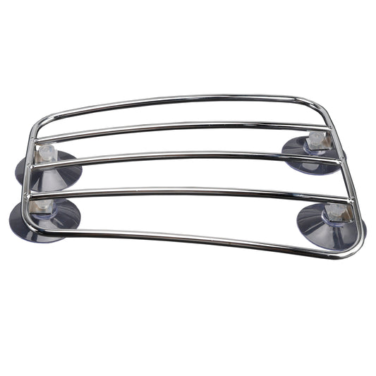 1995-2004 Thunderbird 900 Sport Tank Rack Polished Carrier w/Suction Cups