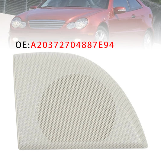 2000-2007 Mercedes Benz W203 C-Class Coupe 2 Door A20372704887E94 Right Front Door Speaker Cover