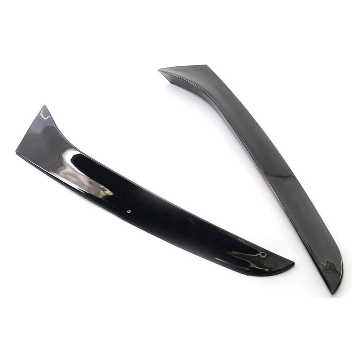 2011-2015 Volkswagen Passat B7 Variant Wagon Gloss Black Pair Rear Window Side Wing Spoiler