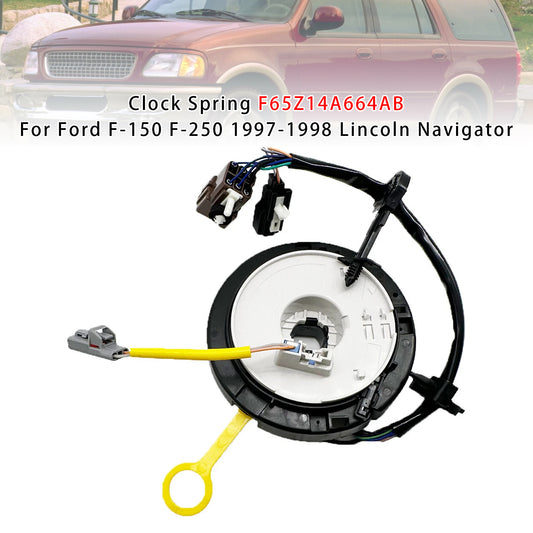 1997-1998 Ford F-150 F-250 Lincoln Navigator F65Z14A664AB Clock Spring