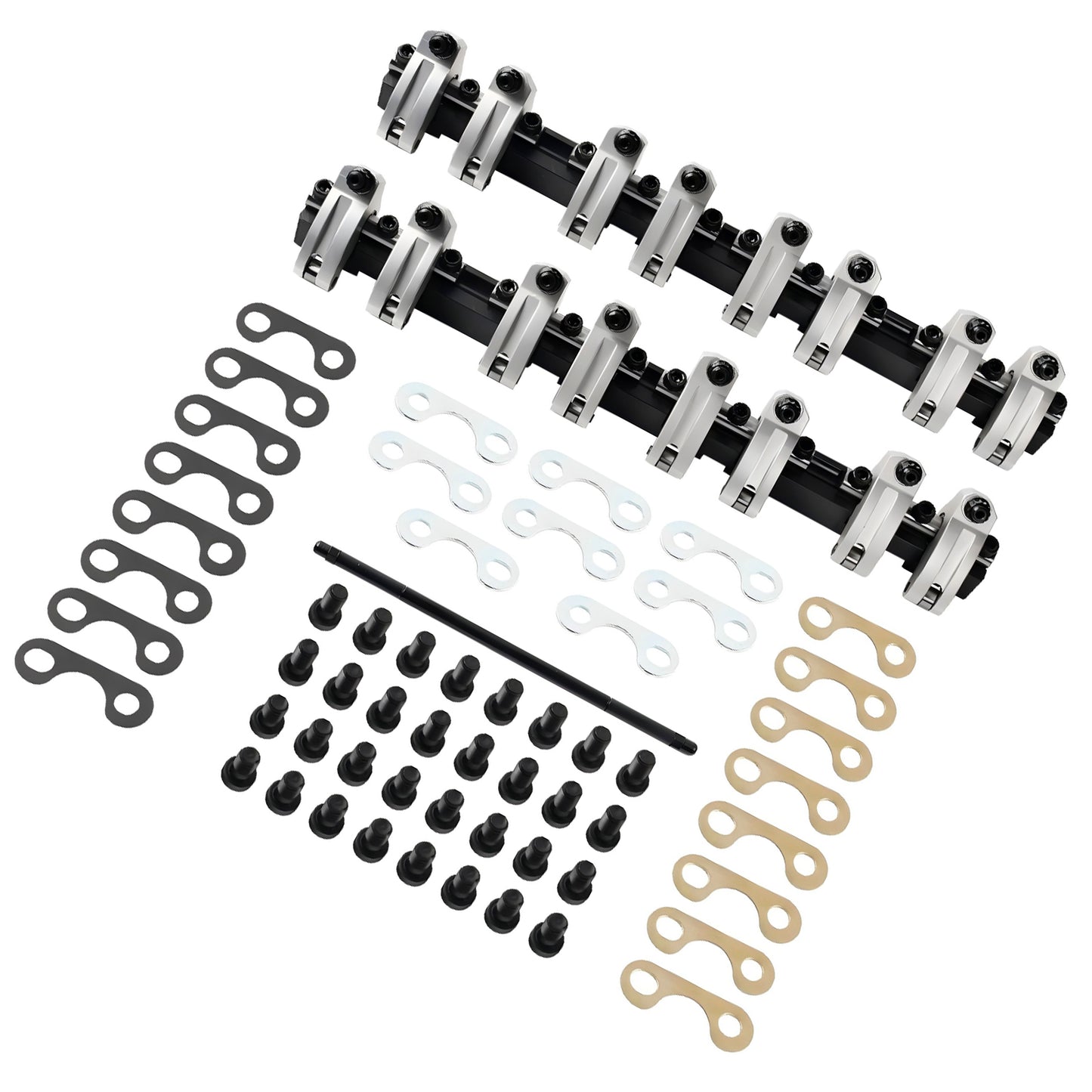 Shaft Mount Style 1.5 Ratio Full Roller Rocker Arms Chevy 350 Small Block