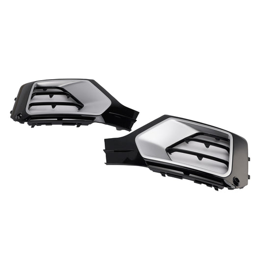 2PCS Front Bumper Grille Fog Lamp Grille 2016-2020 Audi Q2 81A807681G