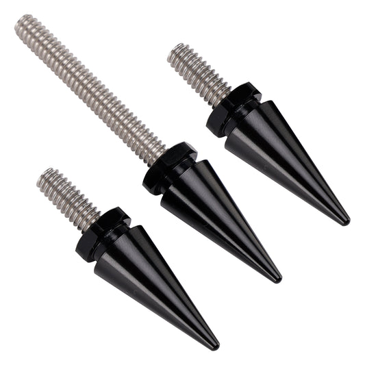 14-25 Touring Electra Glide Street Glide 3x Spike Windshield Bolts in Black