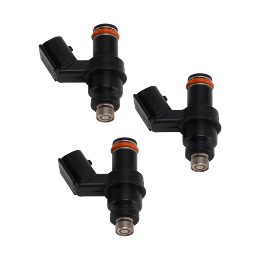 1998 Honda Outboard 60HP BF60A XRTA BBFJ-1000001 to BBFJ-1099999 Inlet Manifold + Injector 16450-ZZ3-003 3PCS Fuel Injectors