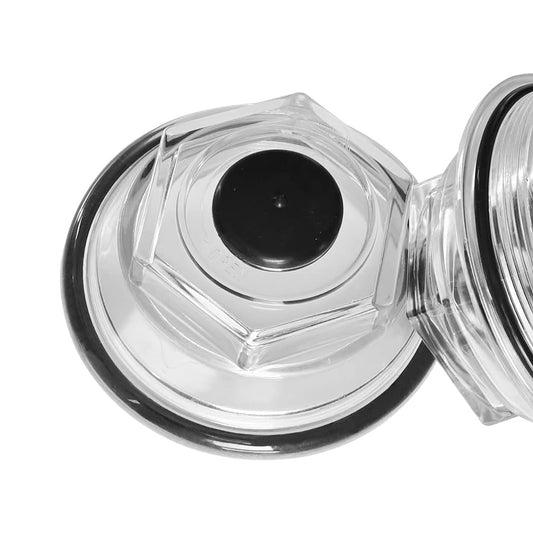 Dexter Trailer Axle 9K 10K 3.5" Threads K71-704-00 2PCS Oil Bath Dust Caps