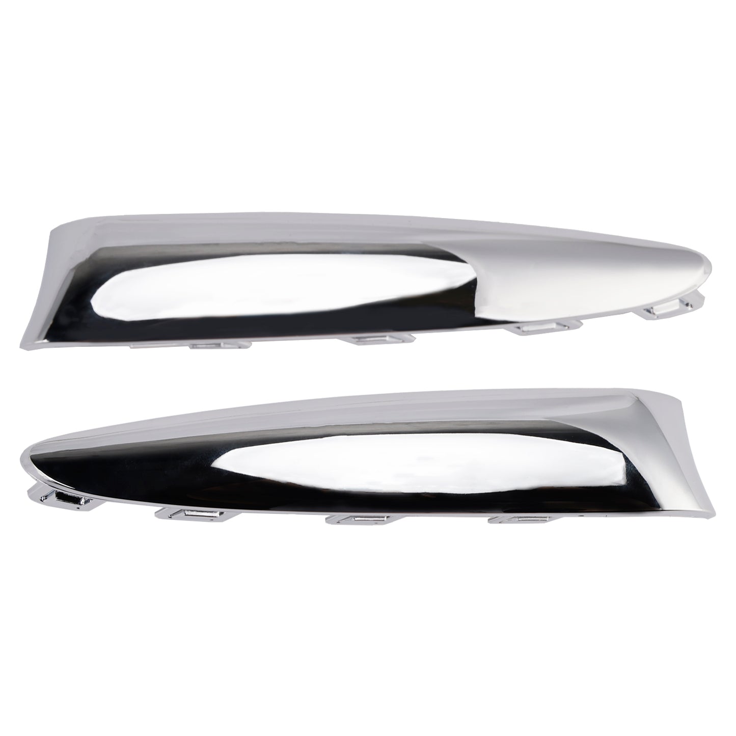 2015.08-2020 Fiat 500 Lounge 735642306 Front Bumper Moulding Chrome