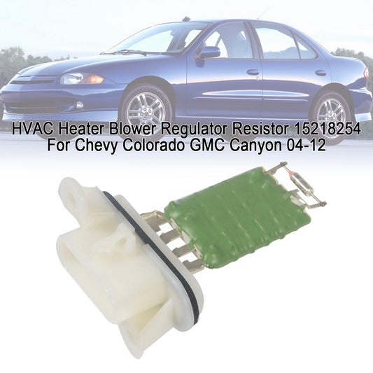 Chevy Colorado GMC Canyon 04-12 15218254 HVAC Heater Blower Regulator Resistor
