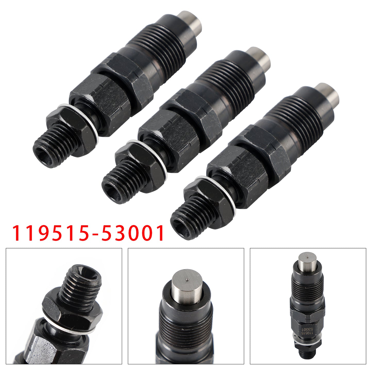 Komatsu Engine:2D70E-5S-BA 119515-53001 1Pcs Fuel Injector