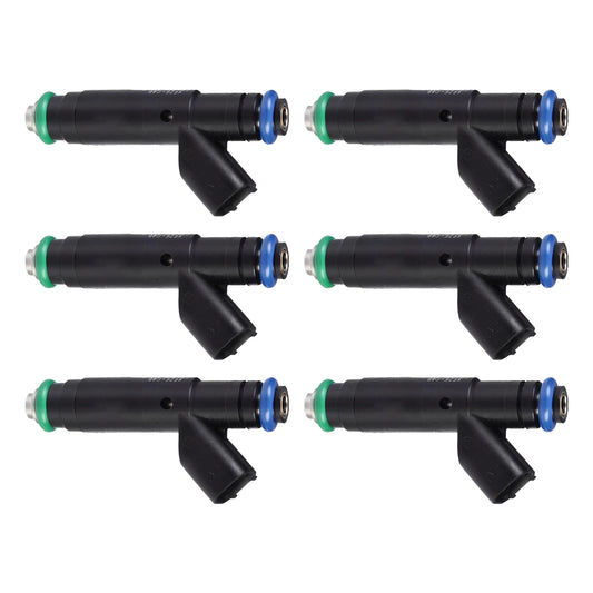2001-2004 Ford Mustang 3.8L V6 XF2E-C4B 6Pcs Fuel Injector