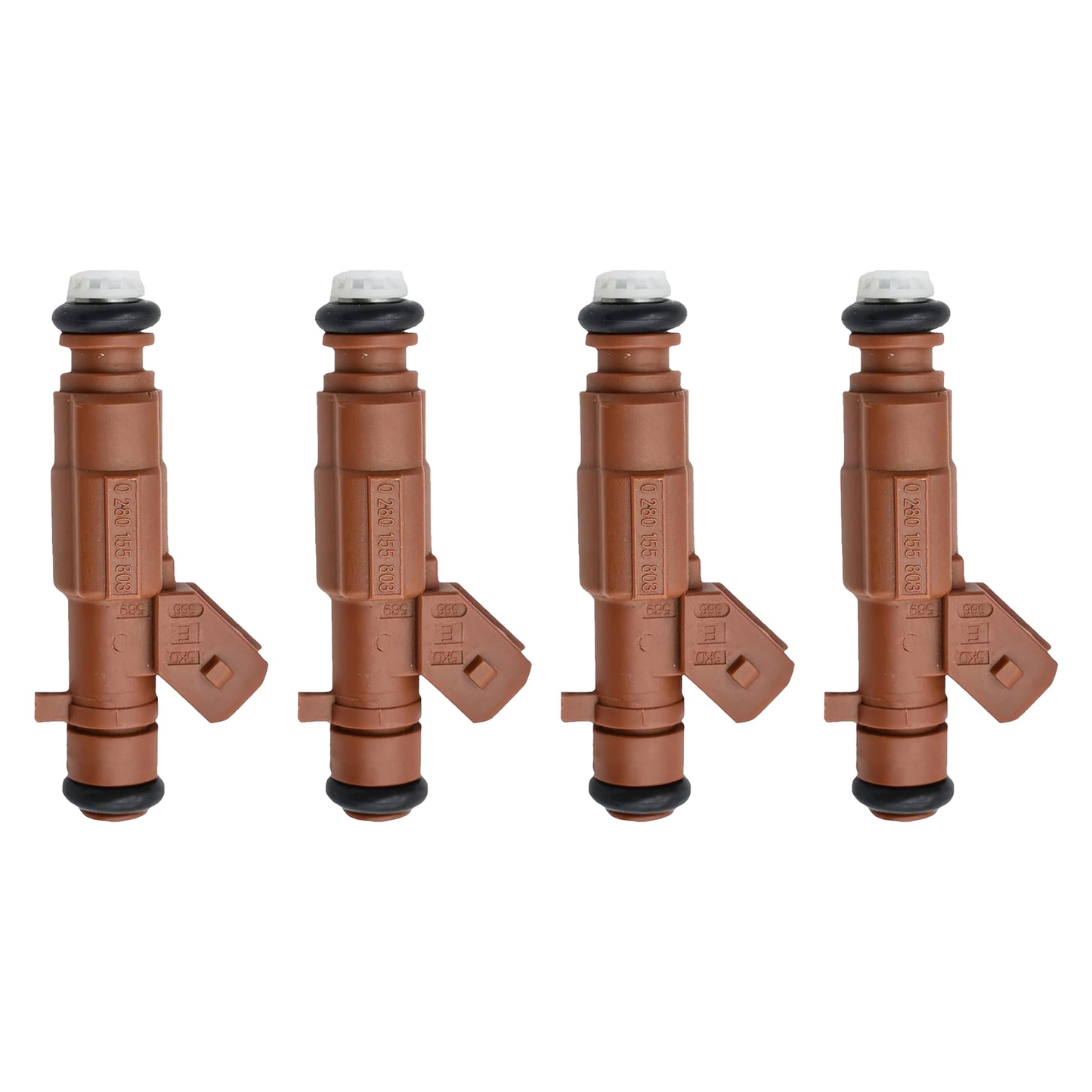 03.1997-05.2001 Peugeot 306 Saloon 2.0 0280155803 4Pcs Fuel Injector