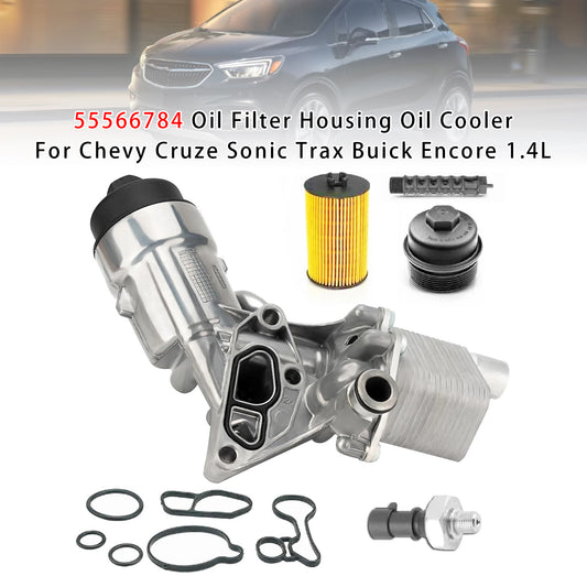 Chevy Cruze Sonic Trax Buick Encore 1.4L 55566784 Oil Filter Housing Oil Cooler