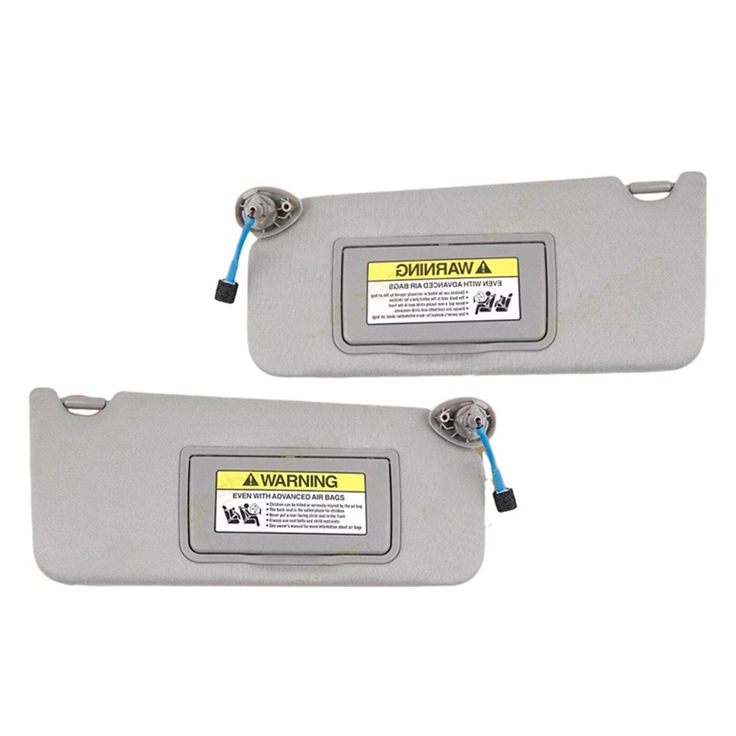 2008-2017 Honda Accord 83280TA5A51ZA Pair Of Gray Sun Visor