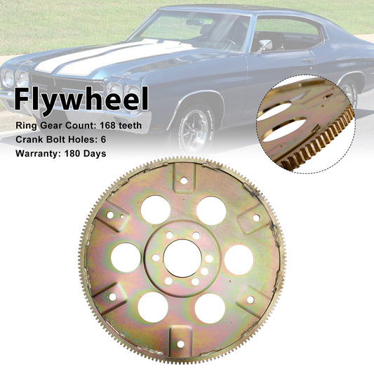 1970-1990 Fit Chevy 454 White Zinc External 1845400 168-Teeth Steel Flexplate