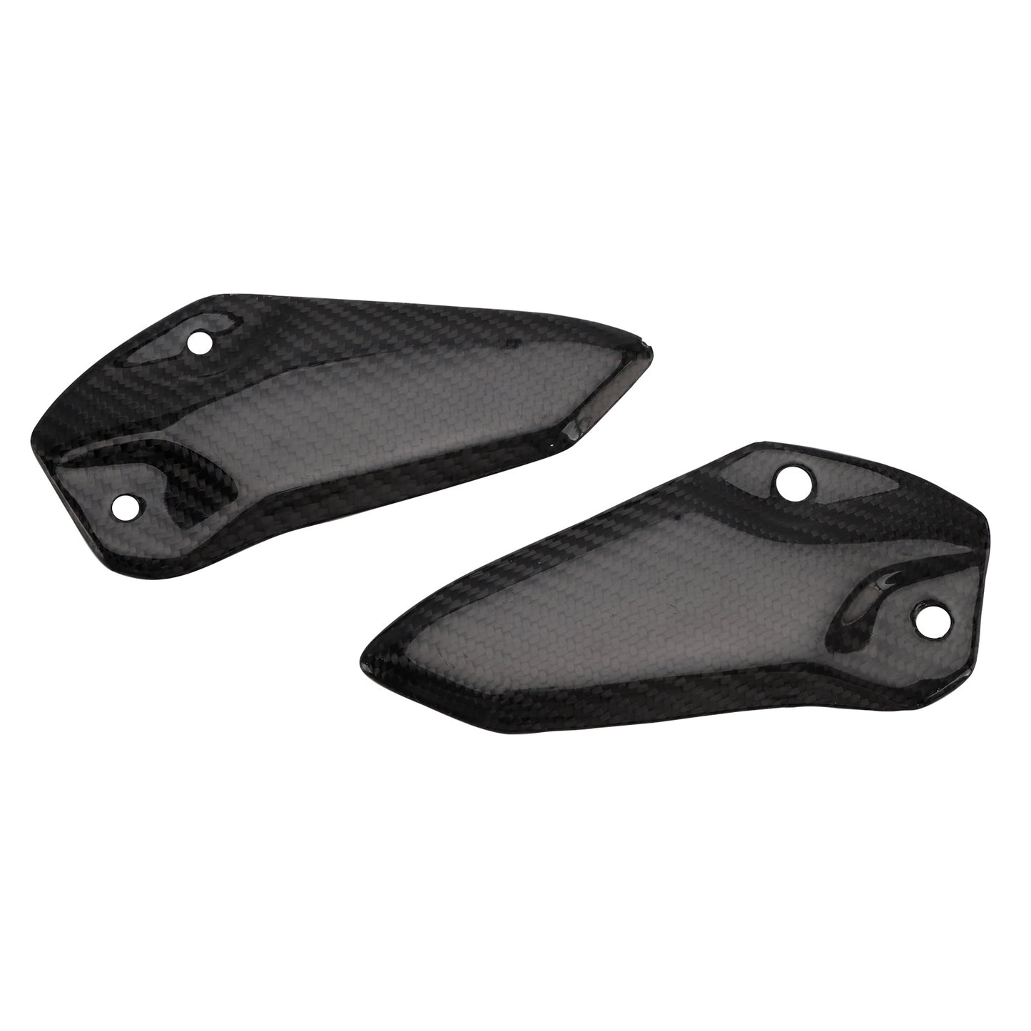 all years Kawasaki ZX-4R ZX-4RR ZX-25R Real Carbon Fiber Foot Protection Board