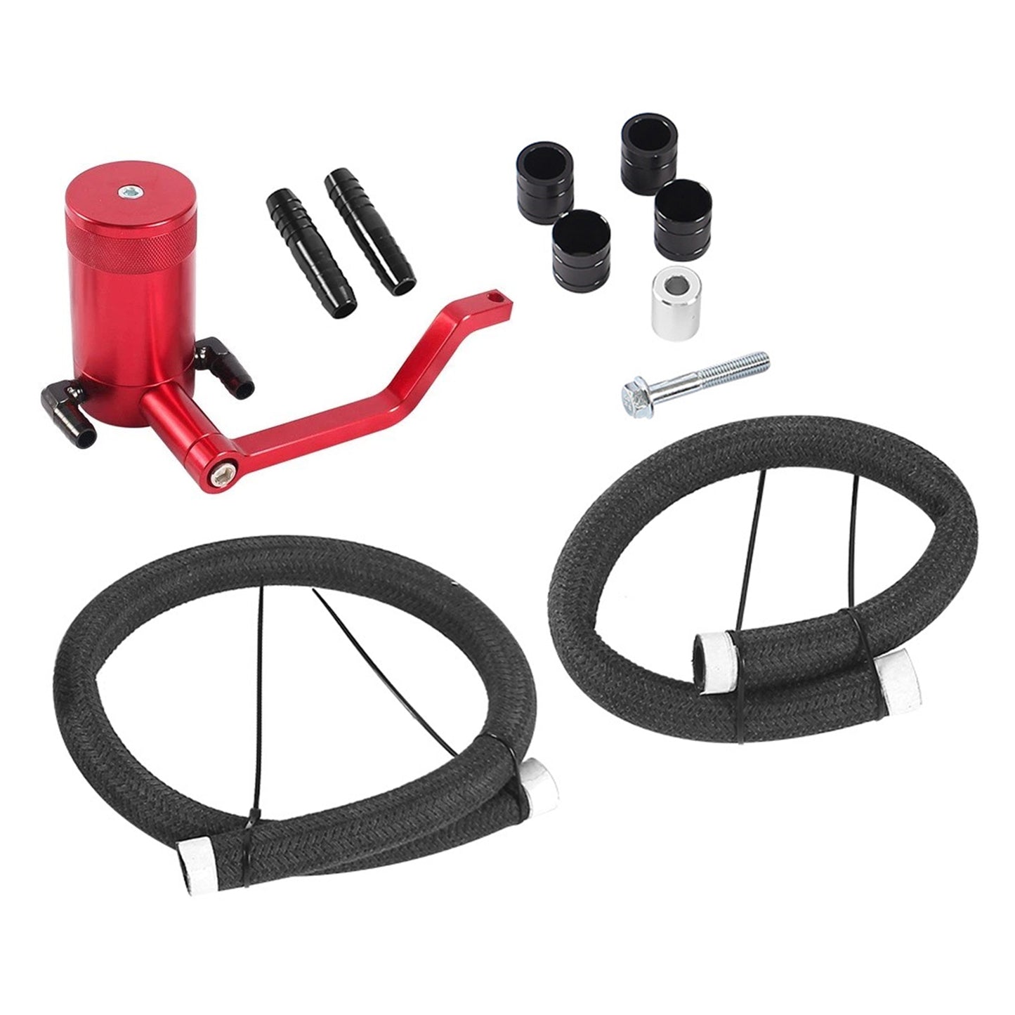2011-2021 Dodge Charger Challenger Catch Can Air Oil Separator Red