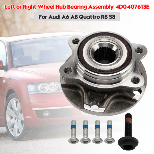 Audi A6 A8 Quattro R8 S8 4D0407613E Wheel Hub Bearing Assembly