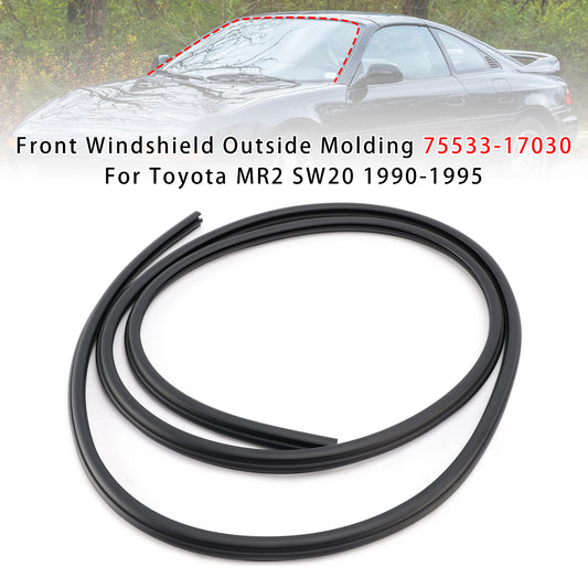 1990-1995 Toyota MR2 SW20 75533-17030 Front Windshield Outside Molding