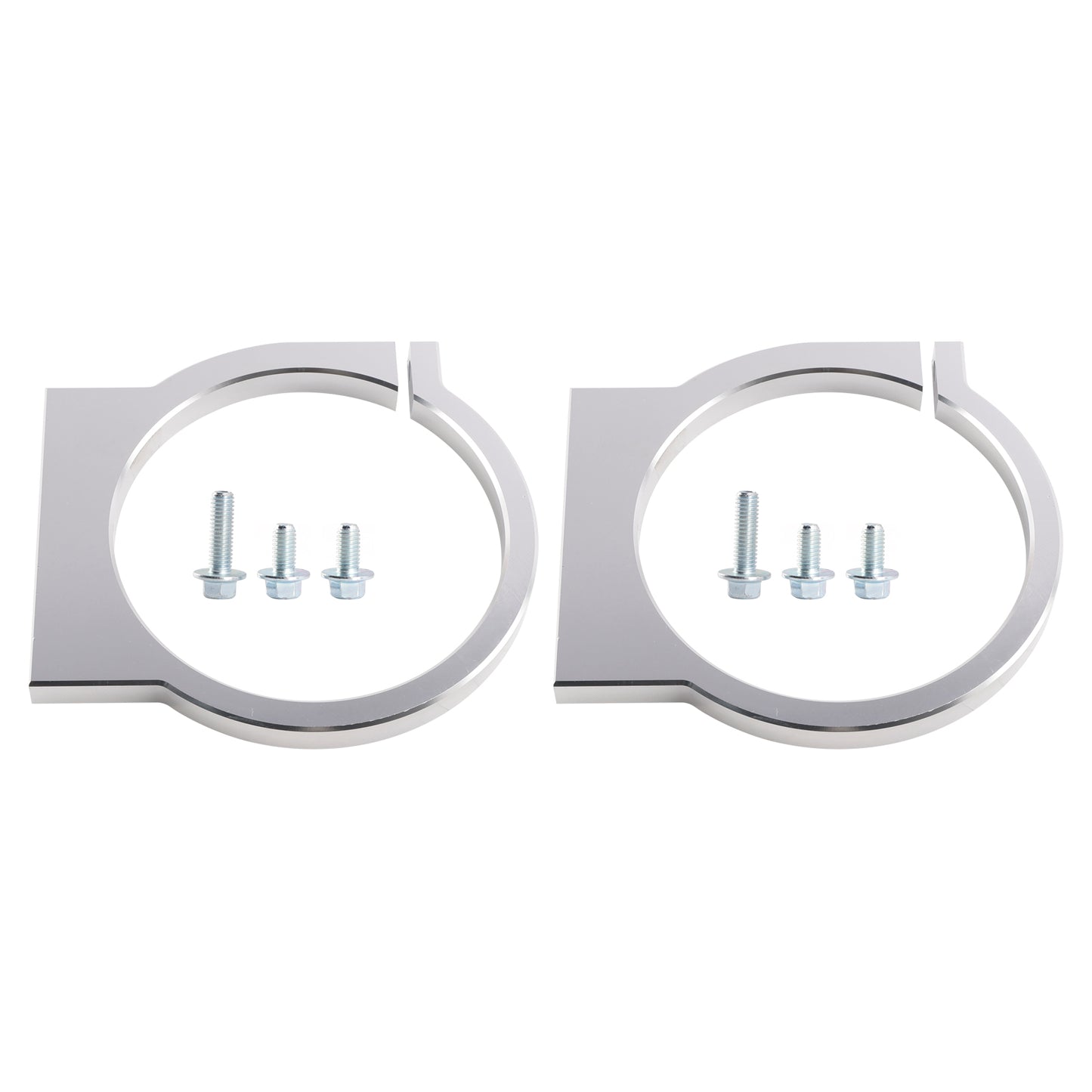GSXR 551443 2 Pack 2lb Nitrous Bottle Bracket 2.5 2 Two Pound 4-3/8" Bottle Diameter Tank Mount NOS Billet