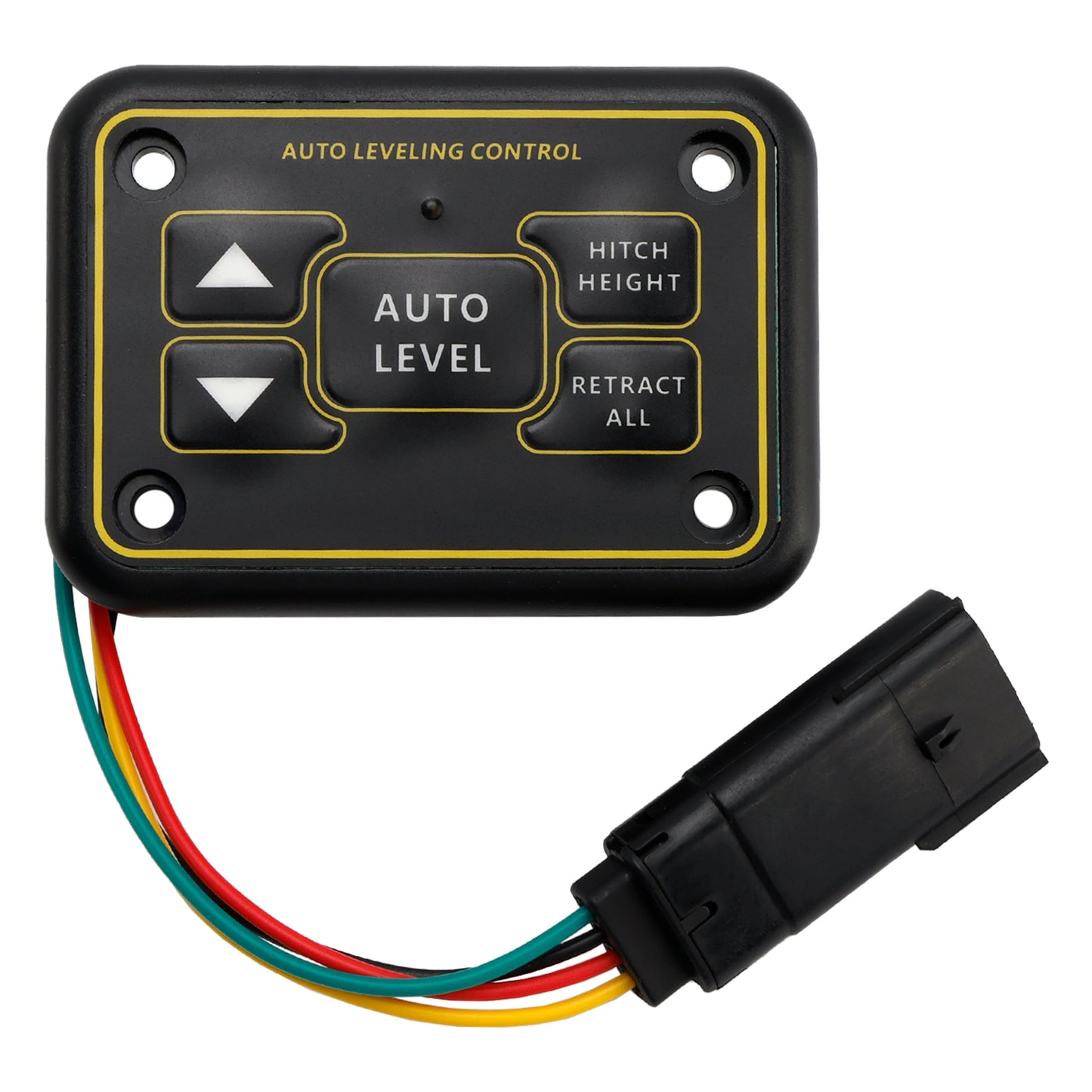 RV leveling systems including Ground Control TT and Level-Up Hydraulic 425306 Quick Level Touch Panel Assembly