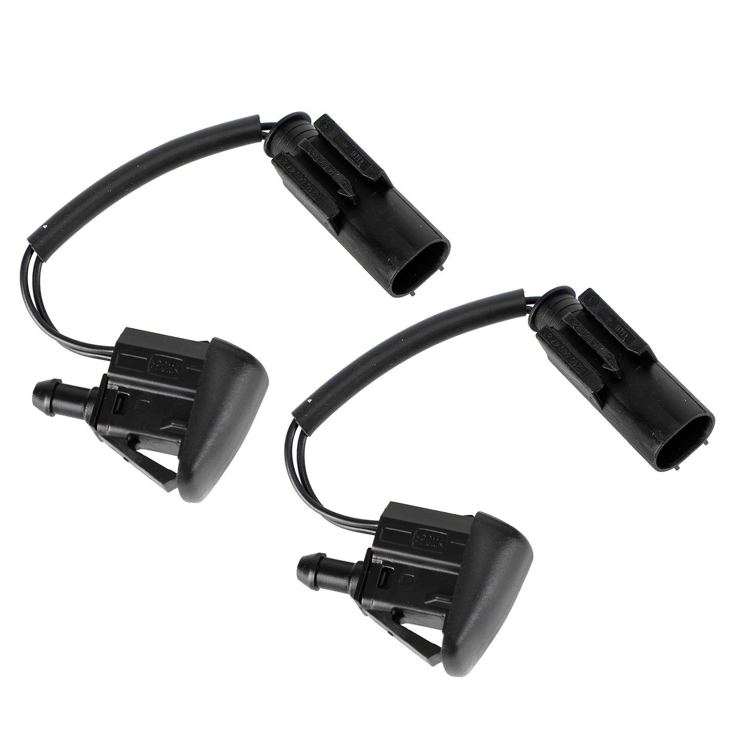 Mercedes-Benz W203 W208 2118601147 2X Windshield Washer Nozzles Spray Jet