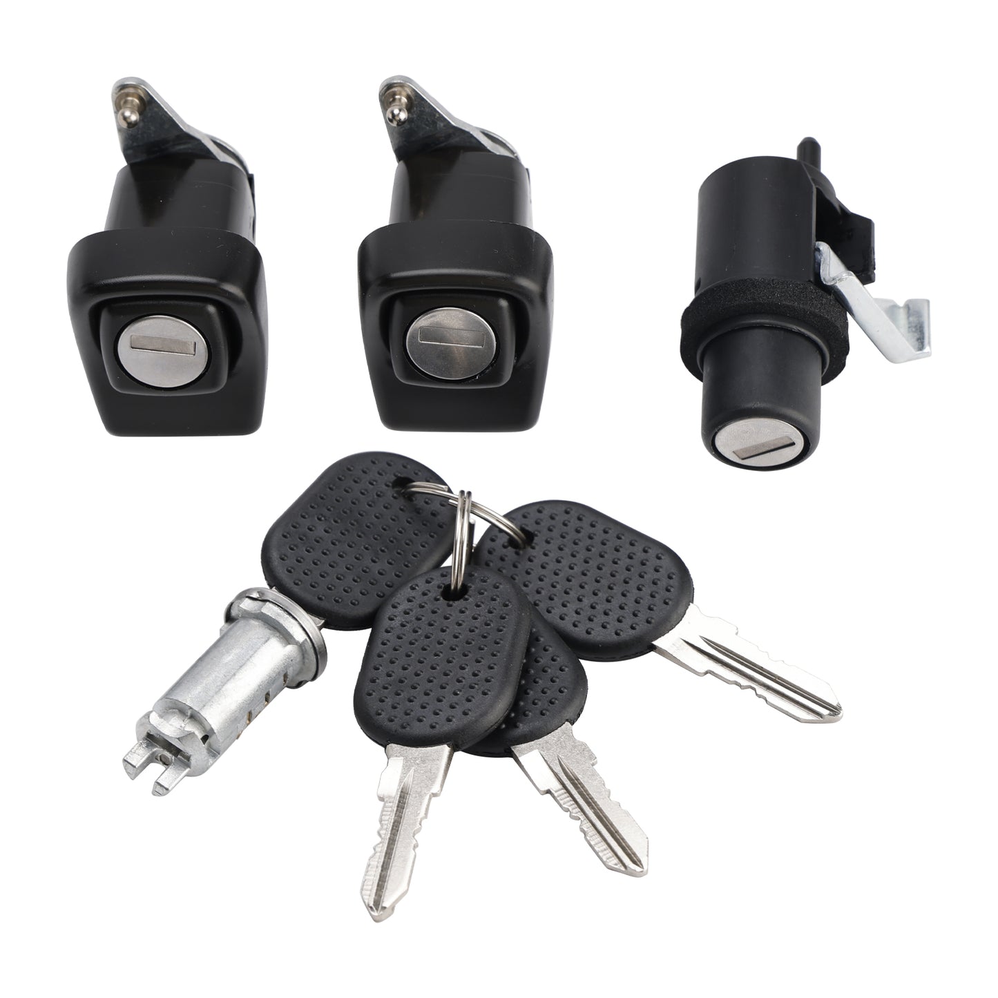 Fiat Panda 85/104 Right and Left Door Lock Kit + Bonnet + Cylinder + 4 Keys