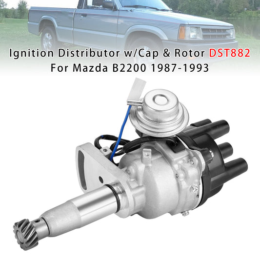 1987-1993 Mazda B2200 DST882 Ignition Distributor w/Cap & Rotor