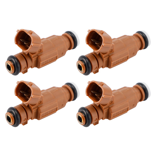 1998-2001 Kia Sephia L4 1.8L 0K2A513250 4Pcs Fuel Injector