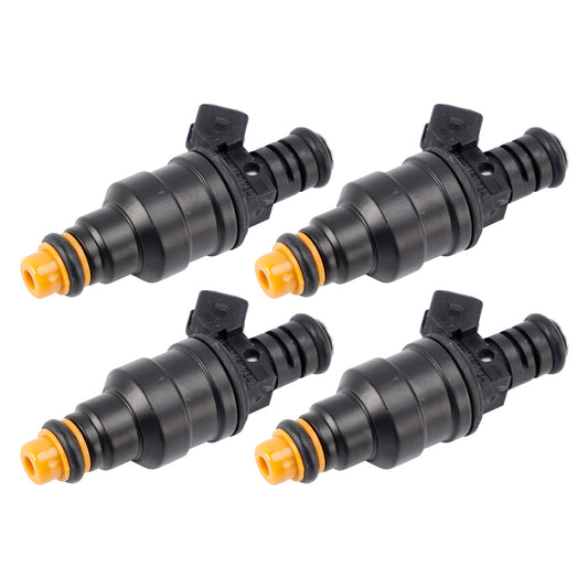 1985 Volvo 745 2.3L I4 Naturally Aspirated 0280150734 4Pcs Fuel Injector